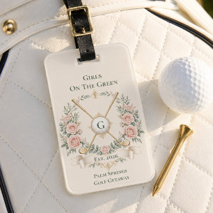 Etiqueta De Bagagem Golfe Feminino Personalizado