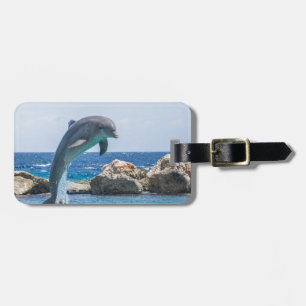 Etiqueta De Bagagem Golfinho de Bottlenose
