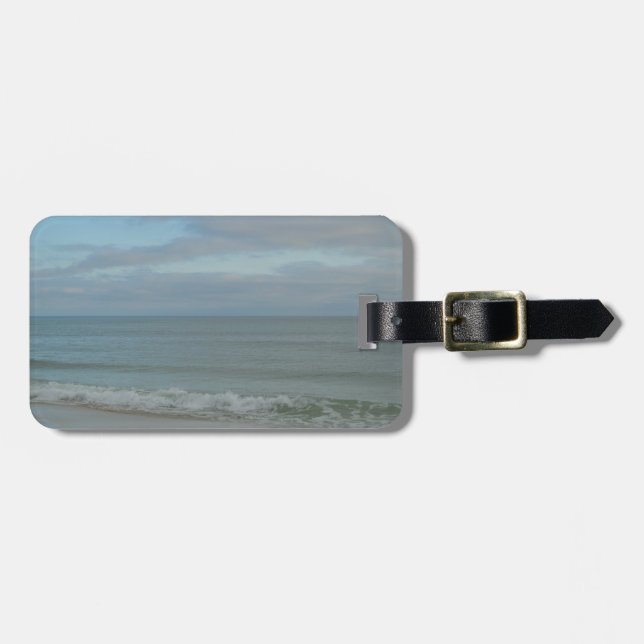 Etiqueta De Bagagem Golfo do México Praia (Frente Horizontal)