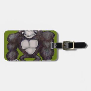 Etiqueta De Bagagem Gorila