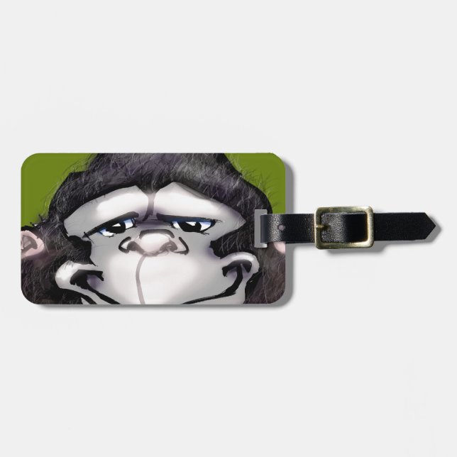 Etiqueta De Bagagem Gorila (Frente Horizontal)