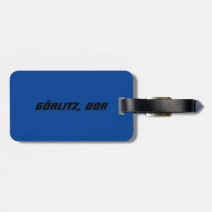 Etiqueta De Bagagem Gorlitz, Deutsche Demokratische Republik DDR