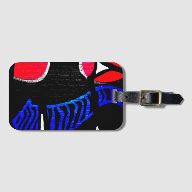Etiqueta De Bagagem Grafite 11 bc ltcnm (Frente Horizontal)
