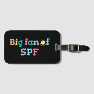 Etiqueta De Bagagem Grande fã de FPF
