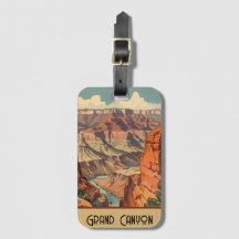 Grande Paisagem do Sudoeste do Canyon Vintage