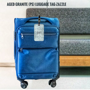 Etiqueta De Bagagem Granito envelhecido