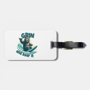 Etiqueta De Bagagem Grin E Bear