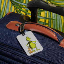 Etiqueta De Bagagem Grinch | Max & Posição do Grinch