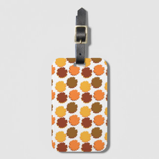 Etiqueta De Bagagem Groovy Boho Doce Margarida