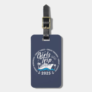 Etiqueta De Bagagem Grupo de Viagem de Meninas Personalizadas Correspo