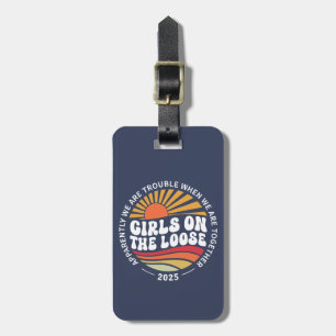 Etiqueta De Bagagem Grupo de Viagem de Meninas Personalizadas Correspo