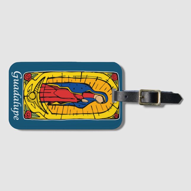 Etiqueta De Bagagem Guadalupe (Frente Horizontal)