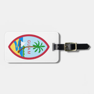Etiqueta De Bagagem GUAM - emblema/bandeira/brasão/símbolo