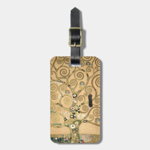 Etiqueta De Bagagem Gustav Klimt - A Árvore da Vida, Friso Stoclet