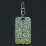 Etiqueta De Bagagem Gustav Klimt - Árvore de Maçã<br><div class="desc">Árvore Apple I - Gustav Klimt,  Óleo na Canvas,  1907</div>