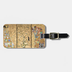 Etiqueta De Bagagem Gustav Klimt - Friso Stoclet Árvore da Vida