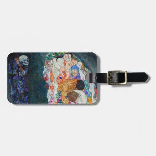 Etiqueta De Bagagem Gustav Klimt - Morte e Vida