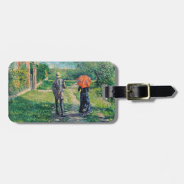 Etiqueta De Bagagem Gustave Caillebotte - O Caminho Íngreme
