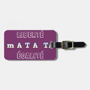 Etiqueta De Bagagem Hakuna Matata França Art Impressão/Graphic