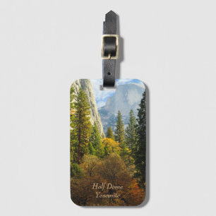 Etiqueta De Bagagem Half Dome in Fall (no Parque Nacional de Yosemite)