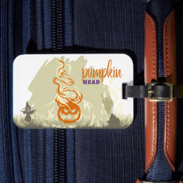 Etiqueta De Bagagem Halloween Stamp Collection "Pumpkinhead"