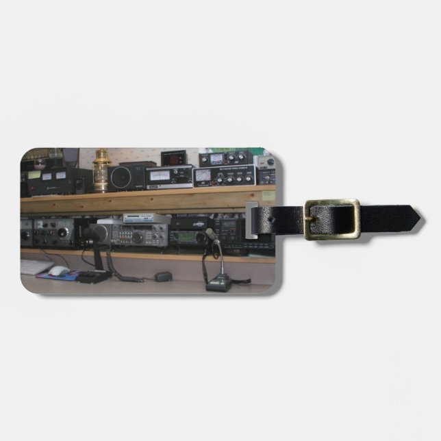 Etiqueta De Bagagem Hamming ele acima! (Frente Horizontal)