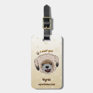 Etiqueta De Bagagem Happy Shih Tzu Dog Lover I Wows