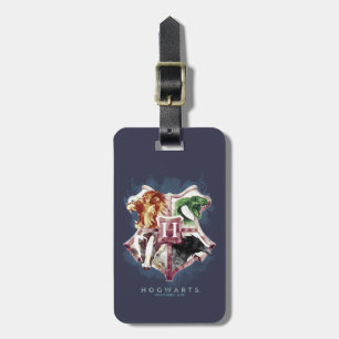Etiqueta De Bagagem Harry Potter  HOGWARTS™ Crest Watercolor