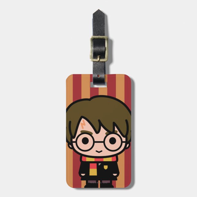 Etiqueta De Bagagem Harry Potter Personagem de desenho animado Art (Frente Vertical)