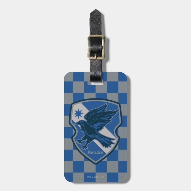 Etiqueta De Bagagem Harry Potter | Ravenclaw House Pride Crest (Frente Vertical)