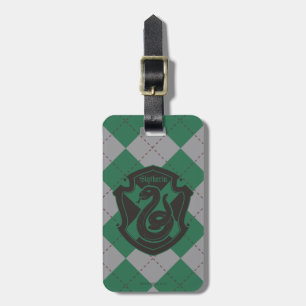 Etiqueta De Bagagem Harry Potter   Slytherin House Pride Crest