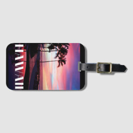 Etiqueta De Bagagem Havaí