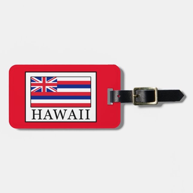 Etiqueta De Bagagem Havaí (Frente Horizontal)