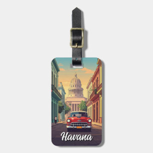 Etiqueta De Bagagem Havana Cuba