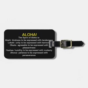 Etiqueta De Bagagem Hawaii Aloha