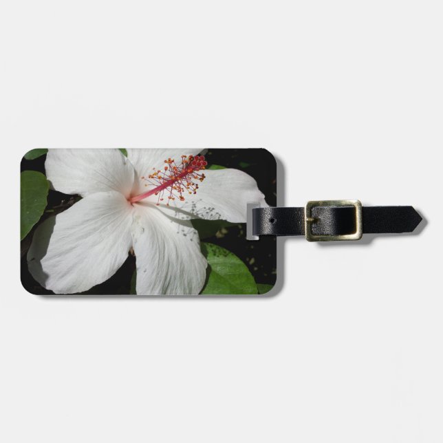 Etiqueta De Bagagem Hawaii Hibiscus Flower (Frente Horizontal)