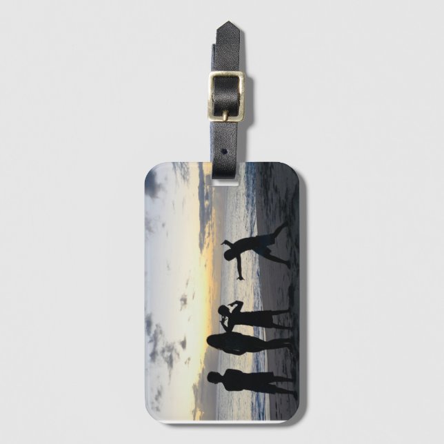 Etiqueta De Bagagem Hawai'i viagem (Frente Vertical)