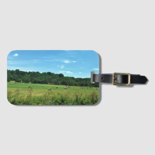 Etiqueta De Bagagem Hay Bales, Wytheville, Virgínia