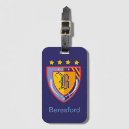 Etiqueta De Bagagem Heraldry