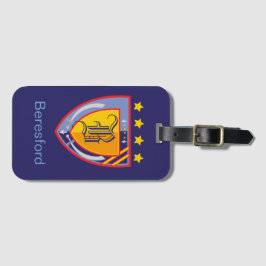 Etiqueta De Bagagem Heraldry