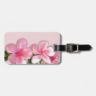 Etiqueta De Bagagem Hibiscus Flowers Bagagem