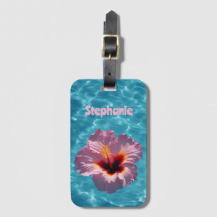 Etiqueta De Bagagem Hibiscus Summer