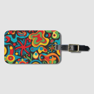 Etiqueta de Bagagem Hippie