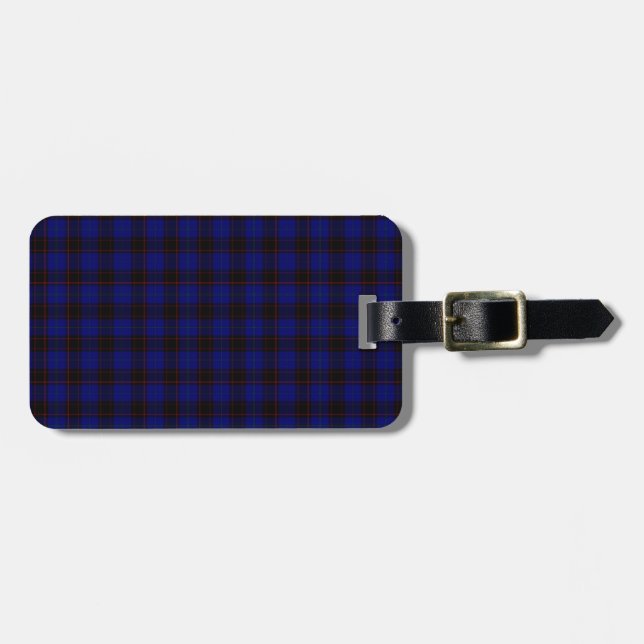 Etiqueta De Bagagem Homes Tartan (Frente Horizontal)