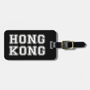Etiqueta De Bagagem Hong Kong