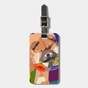 Etiqueta De Bagagem HORA PARA O TAG da bagagem da comida do PRIMAVERA