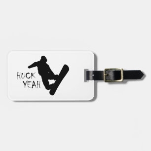 Etiqueta De Bagagem Huck Sim (Snowboard)