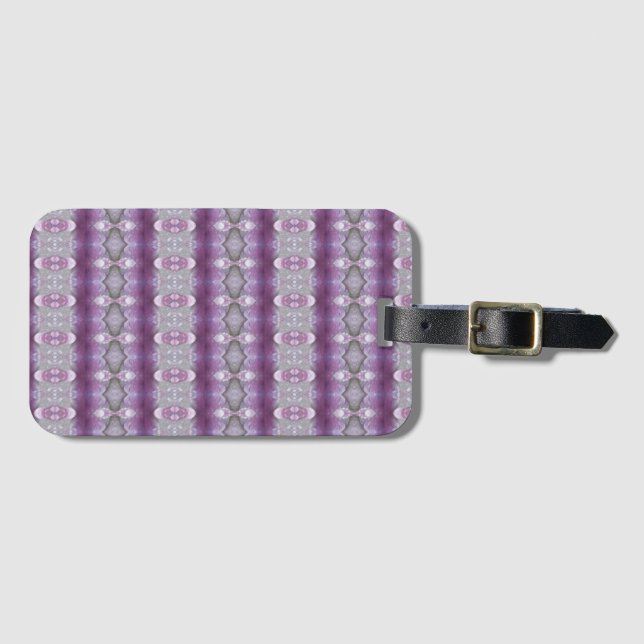 Etiqueta De Bagagem Hydra Ikat (Frente Horizontal)