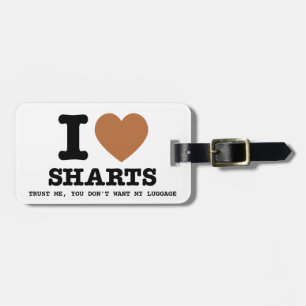 Etiqueta De Bagagem I Sharts