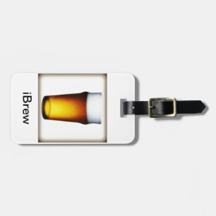 Etiqueta De Bagagem iBrew Ale Glass